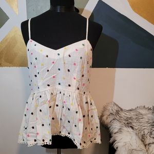 H&M pok-a-dot tank top